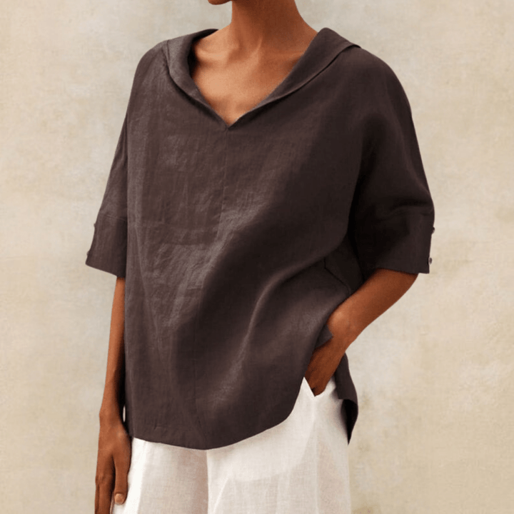 Zoë Linen Blouse