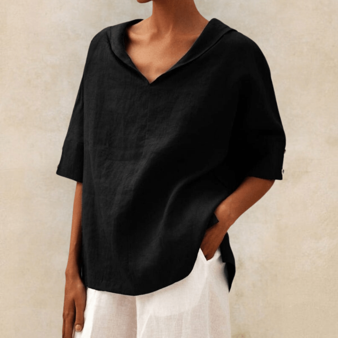 Zoë Linen Blouse